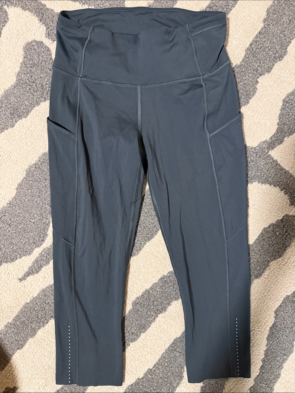 lululemon athletica Dark Charcoal High-Waist Pocket Leggings
